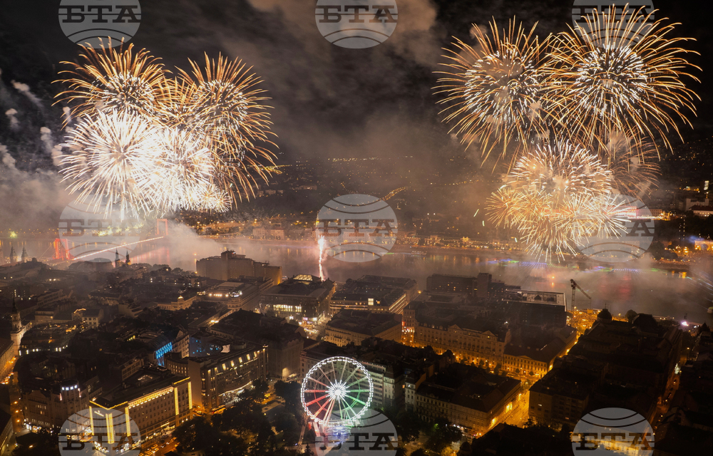 Hungary National Day Fireworks