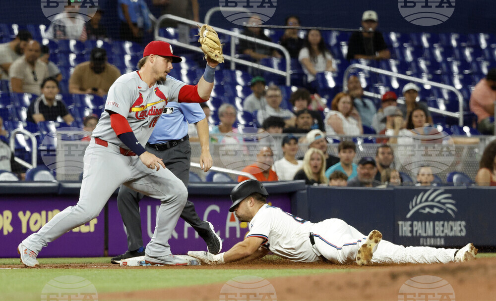 Cardinals Marlins Baseball