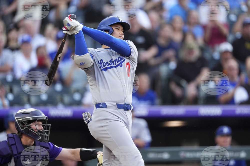 Dodgers Rockies Baseball