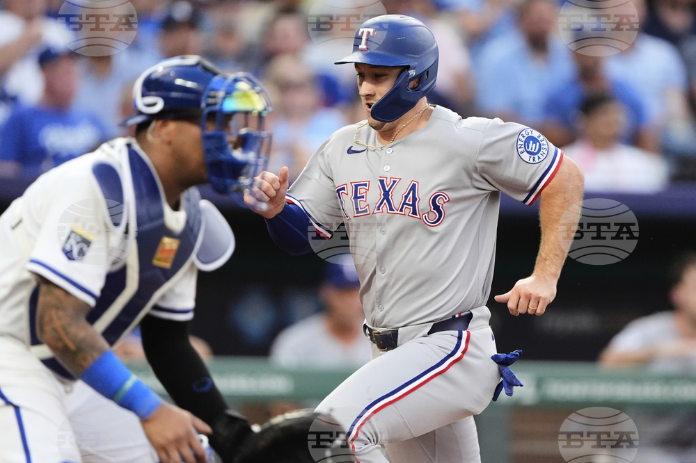 Rangers Royals Baseball