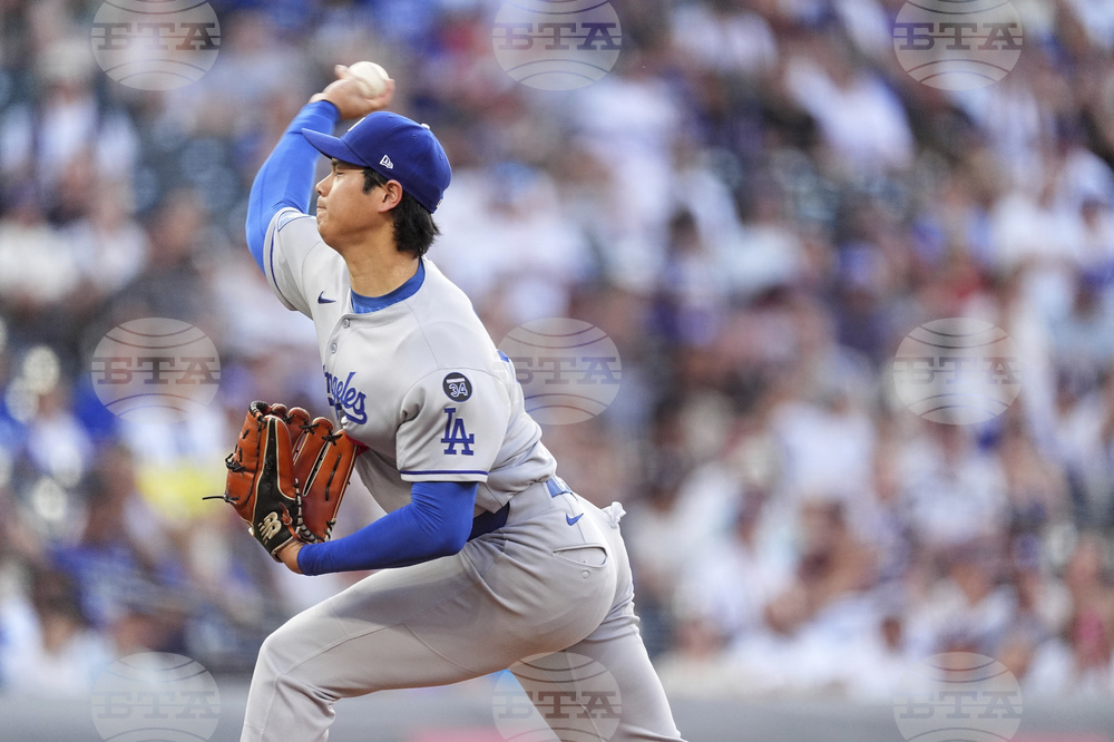 Dodgers Rockies Baseball