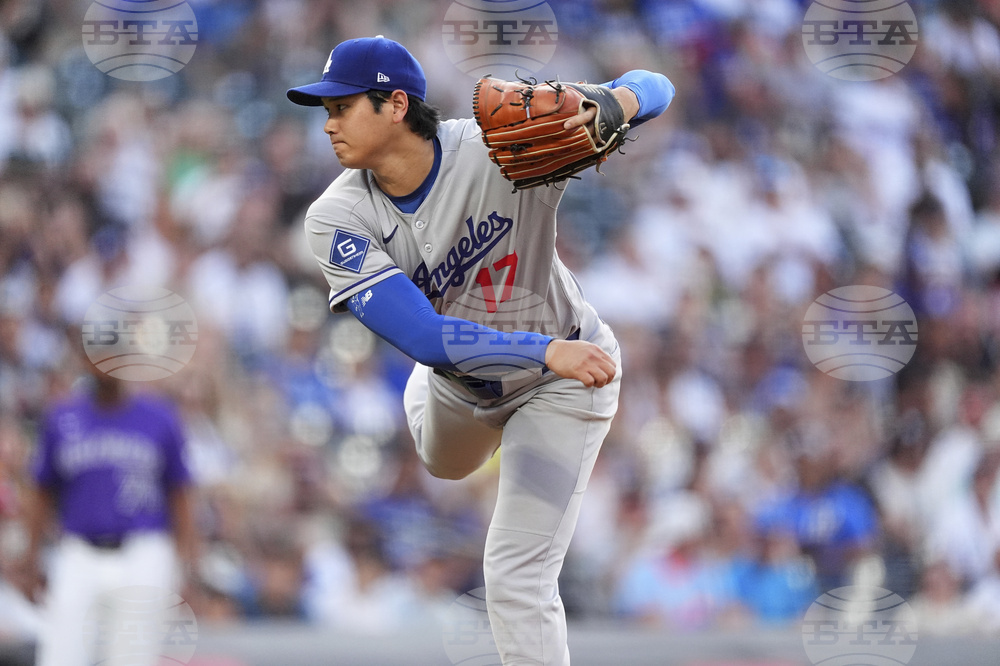 Dodgers Rockies Baseball