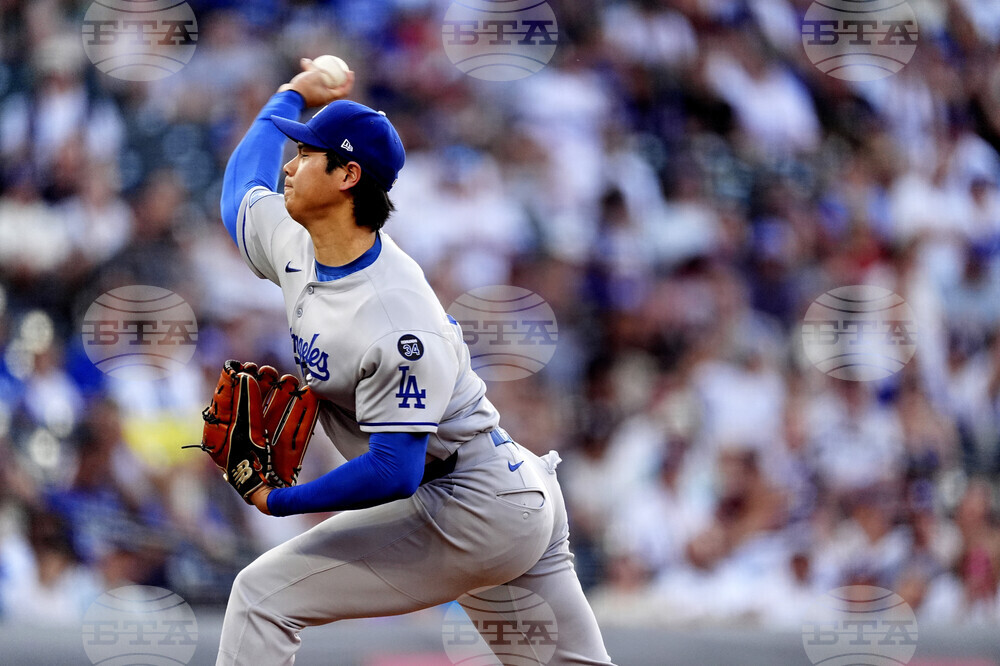 Dodgers Rockies Baseball