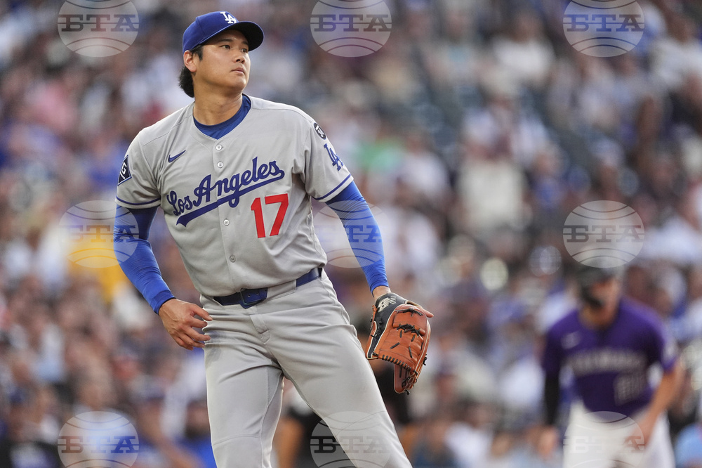 Dodgers Rockies Baseball