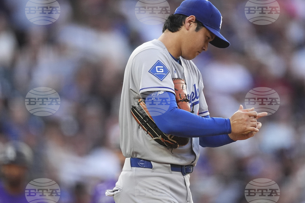 Dodgers Rockies Baseball
