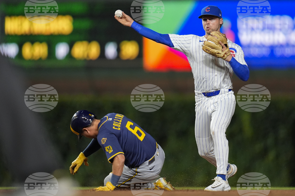 Brewers Cubs Baseball