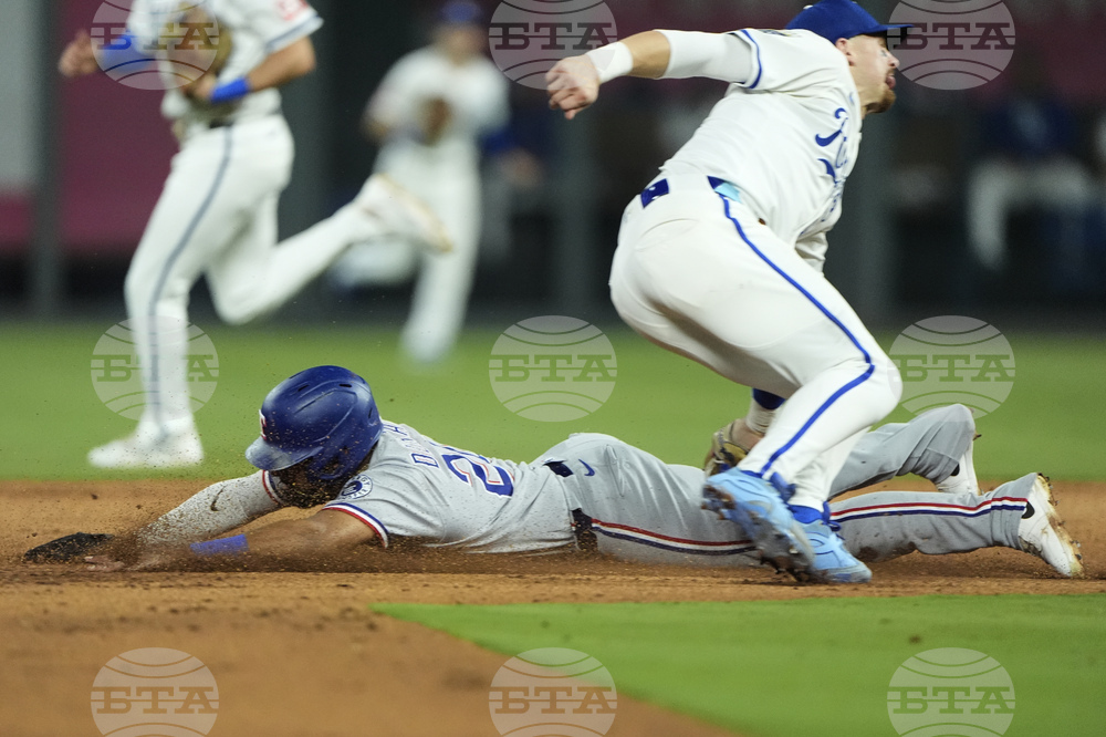 Rangers Royals Baseball