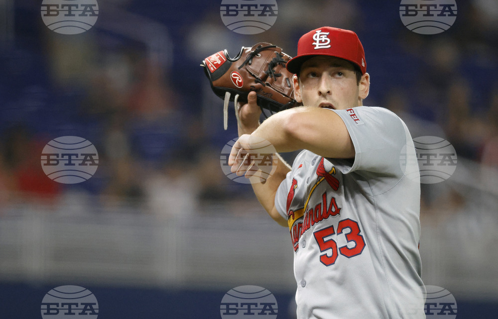 Cardinals Marlins Baseball