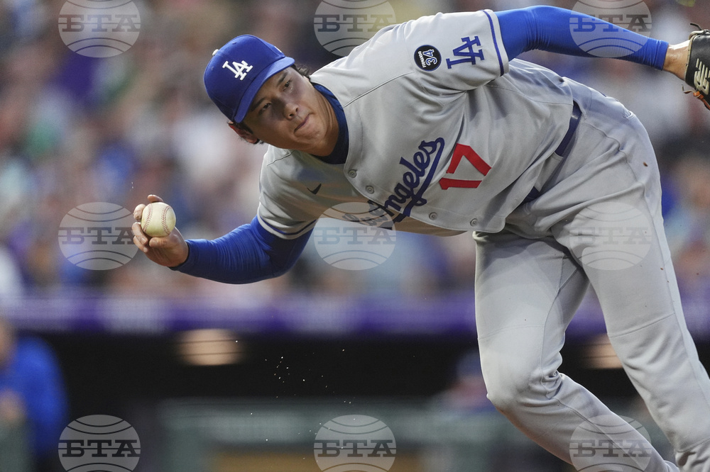 Dodgers Rockies Baseball
