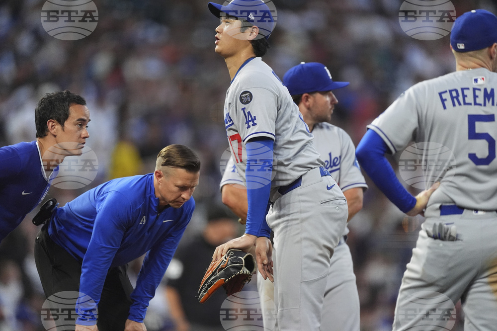 Dodgers Rockies Baseball