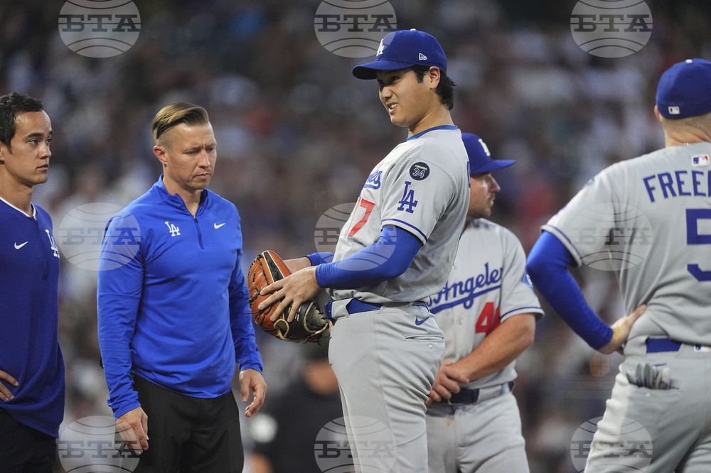 Dodgers Rockies Baseball