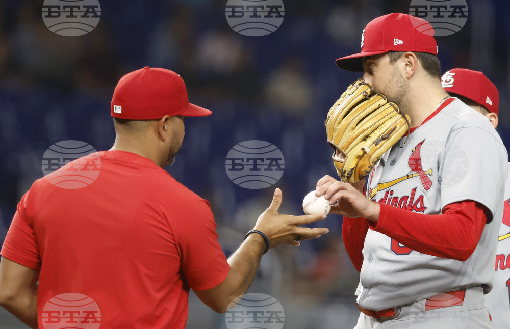 Cardinals Marlins Baseball
