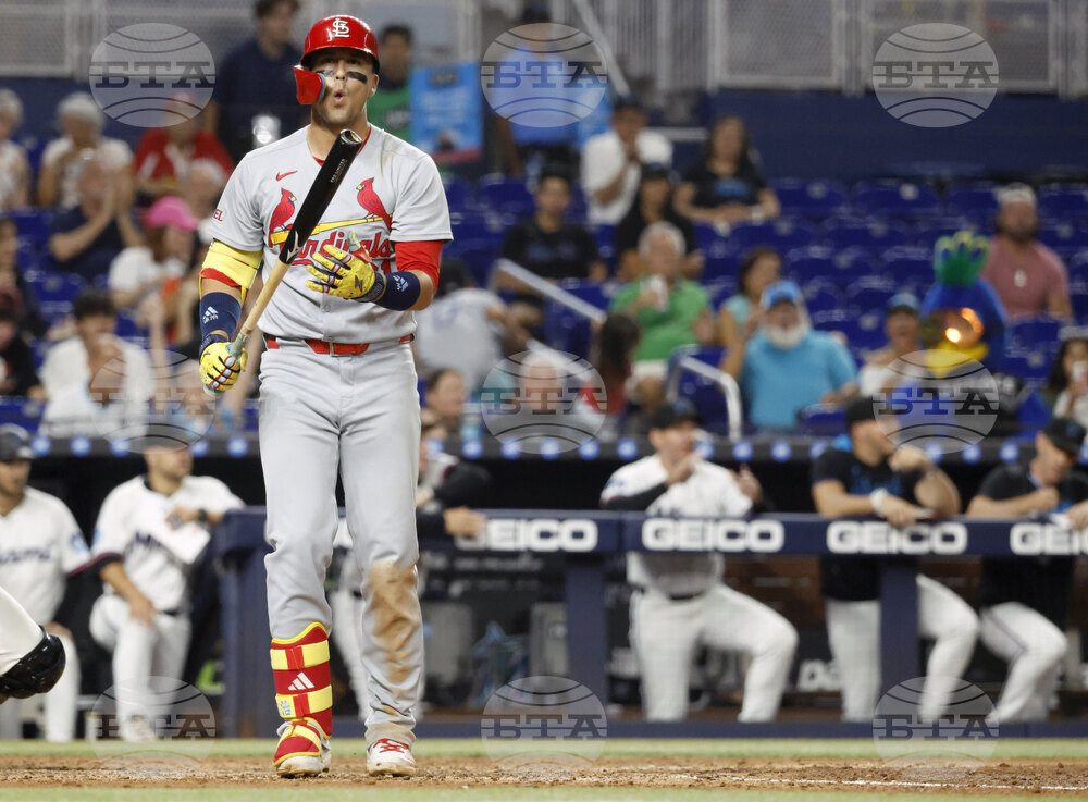 Cardinals Marlins Baseball