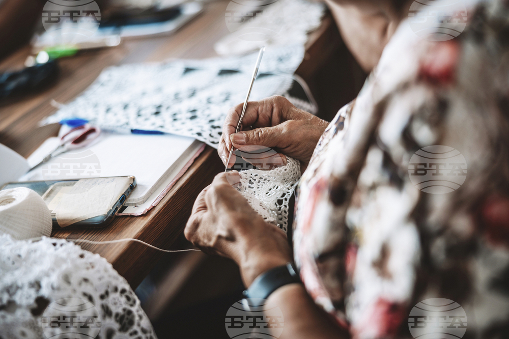 Poland Crocheting Lace