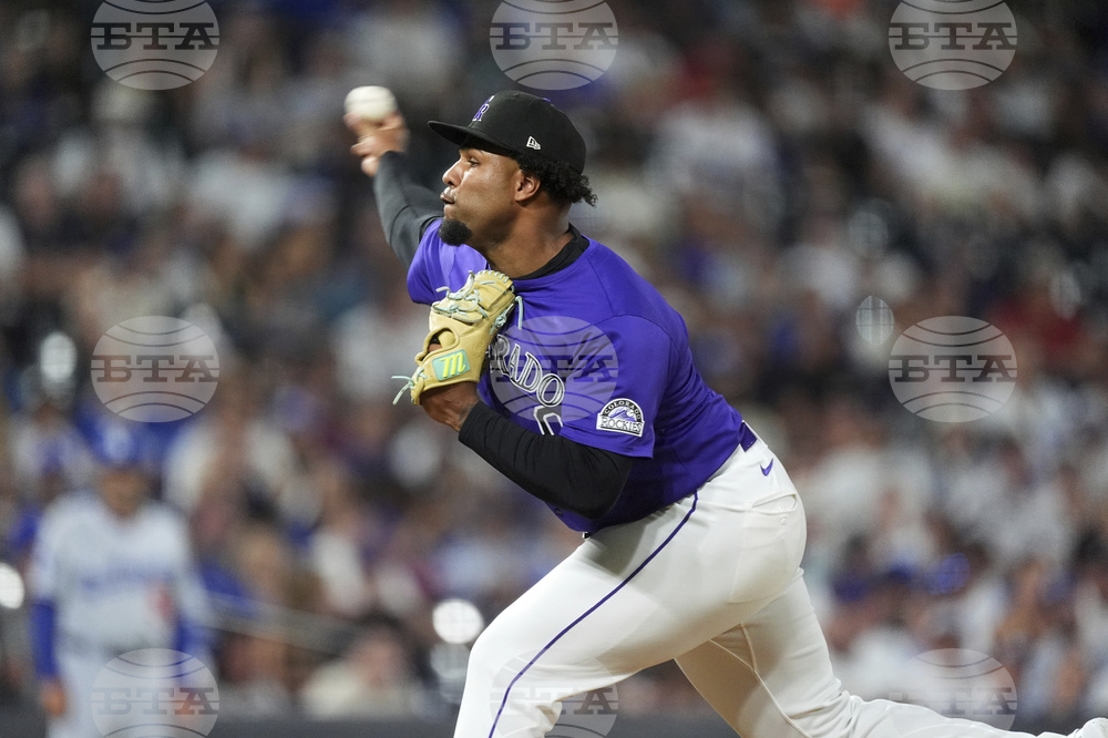 Dodgers Rockies Baseball