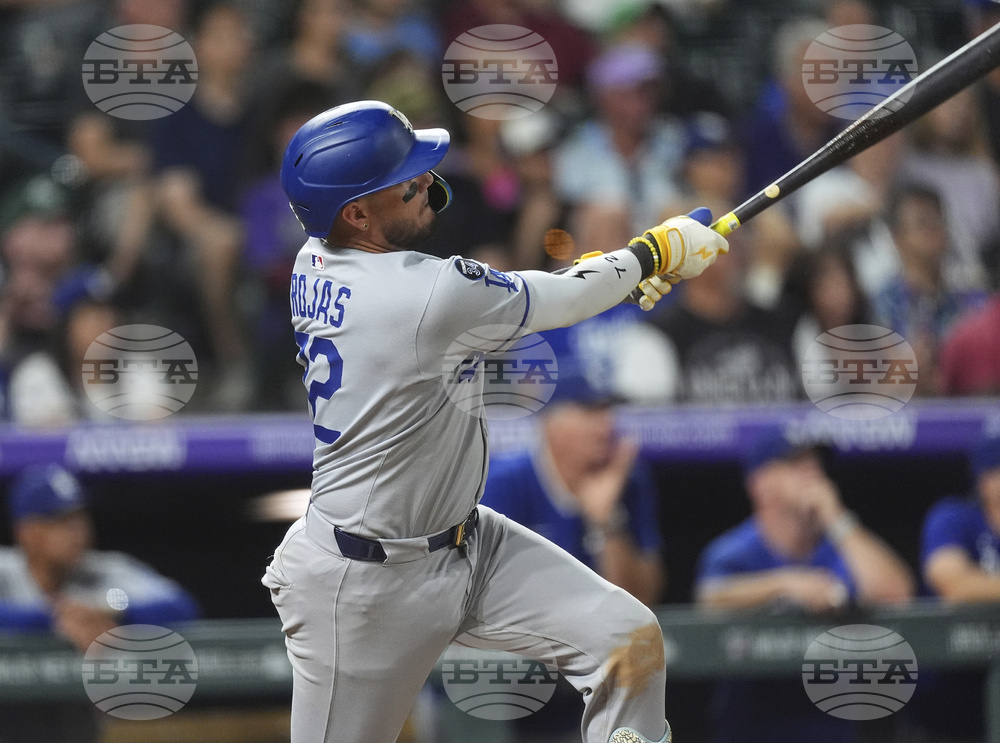 Dodgers Rockies Baseball