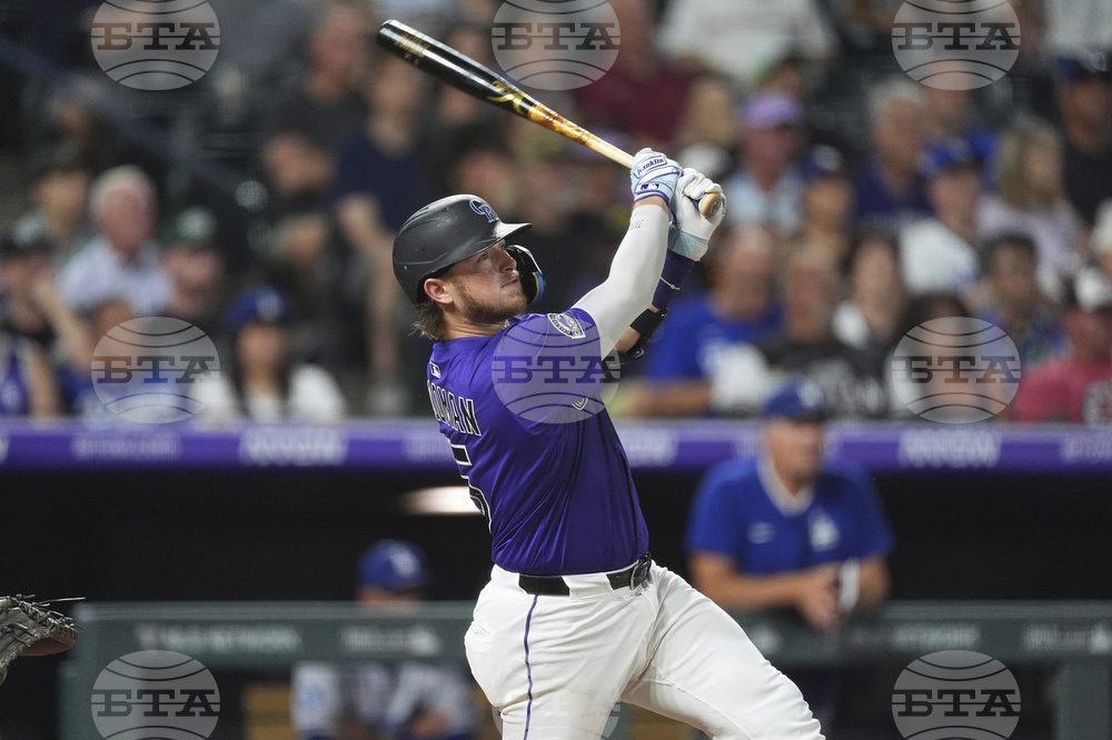 Dodgers Rockies Baseball