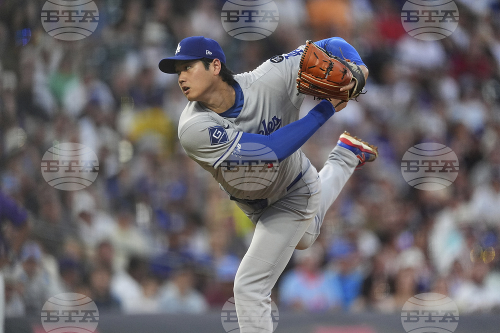 Dodgers Rockies Baseball