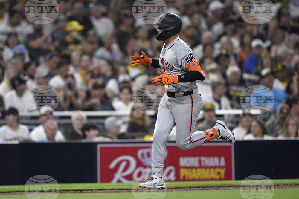 Giants Padres Baseball