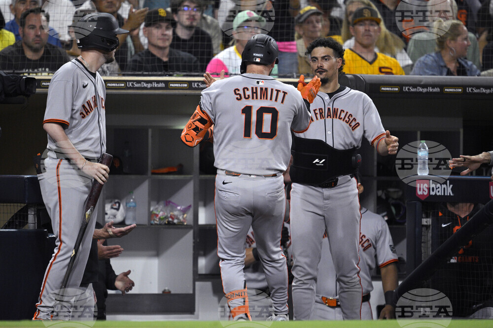Giants Padres Baseball