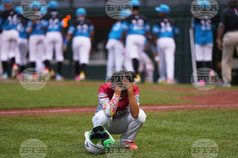 APTOPIX LLWS Aruba Japan Baseball