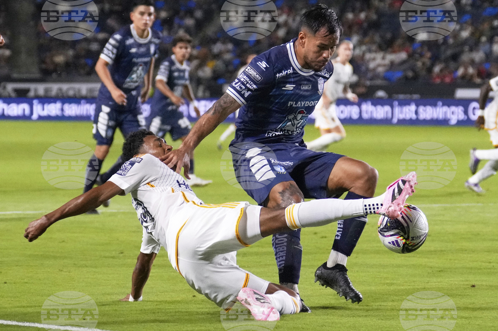 CORRECTION Leagues Cup Pachuca Galaxy Soccer