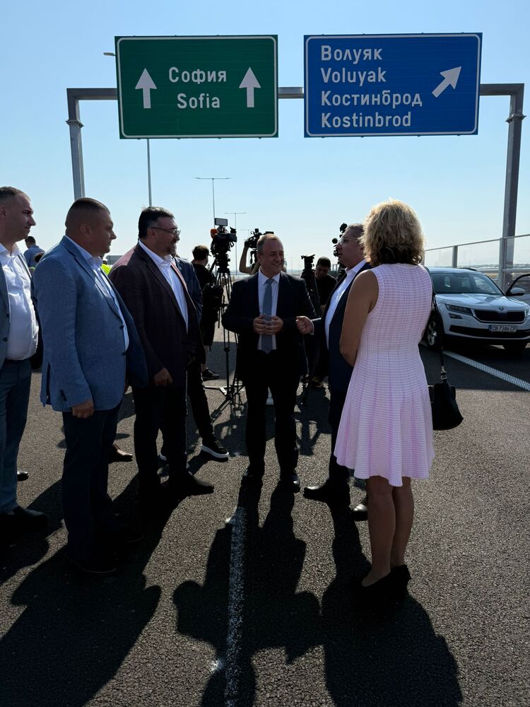 Министър Иванов: Цялата магистрала „Европа“ ще бъде пусната в експлоатация до средата на месец септември