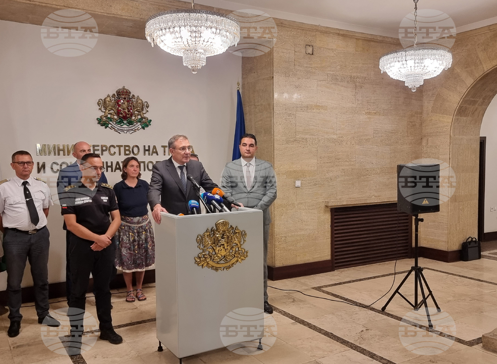 Министерство на труда и социалната политика - брифинг - техника и екипировка за действие при бедствени ситуации