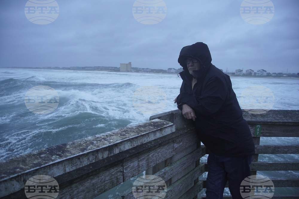 US Extreme Weather Hurricane Erin