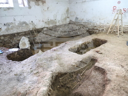 Национална художесвена галерия - разкопки - археология