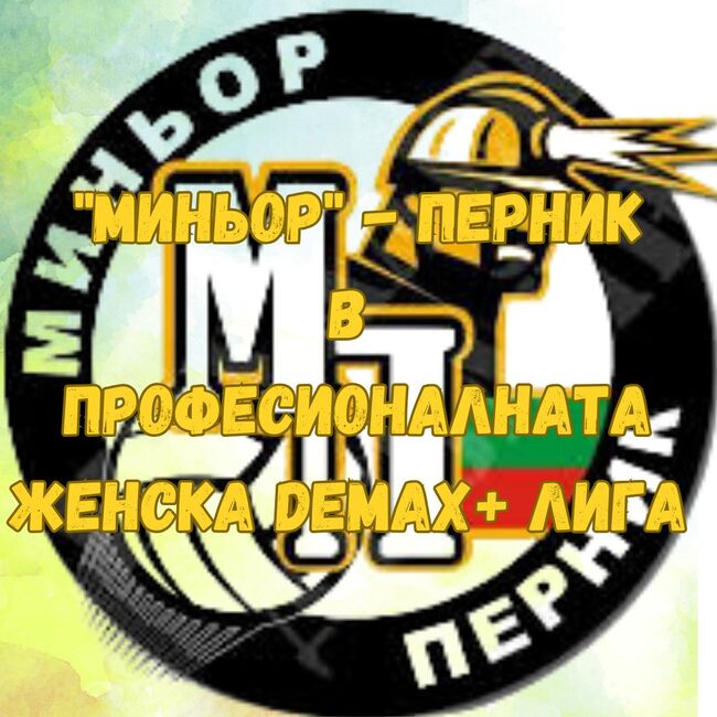 Професионален женски волейболен отбор на Миньор ще играе в DEMAX+ лигата от новия сезон 