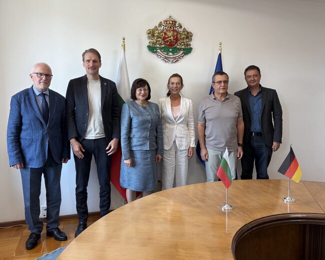 Constitutional Court President Meets with German Ambassador