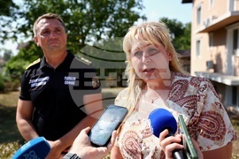 Сливница - пожар - брифинг