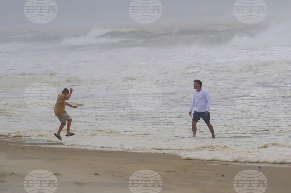 US Extreme Weather Hurricane Erin