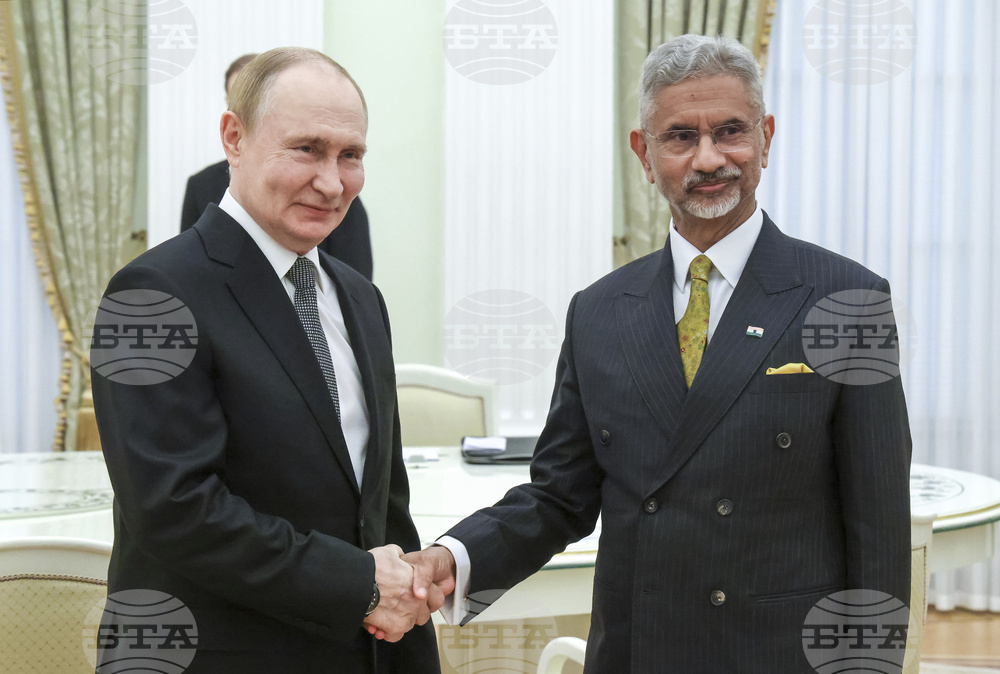 Владимир Путин прие в Кремъл индийския външен министър Субрахманям Джайшанкар