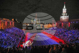 APTOPIX Russia Spasskaya Tower Military Festival
