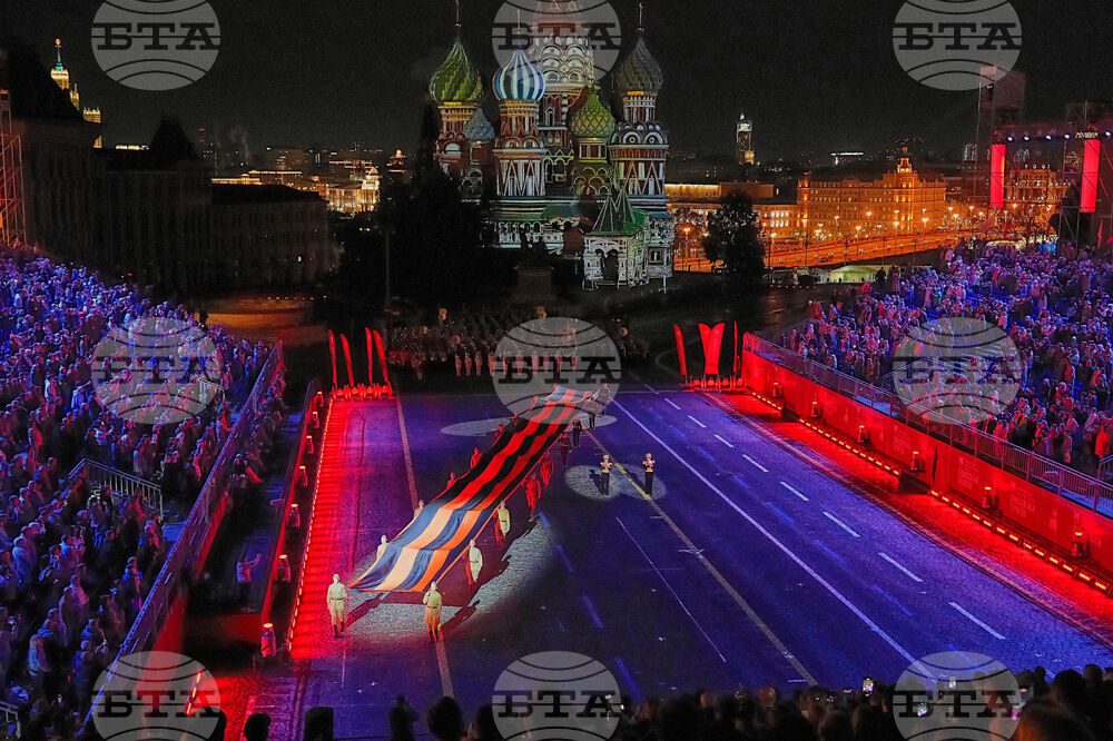 Russia Spasskaya Tower Military Festival