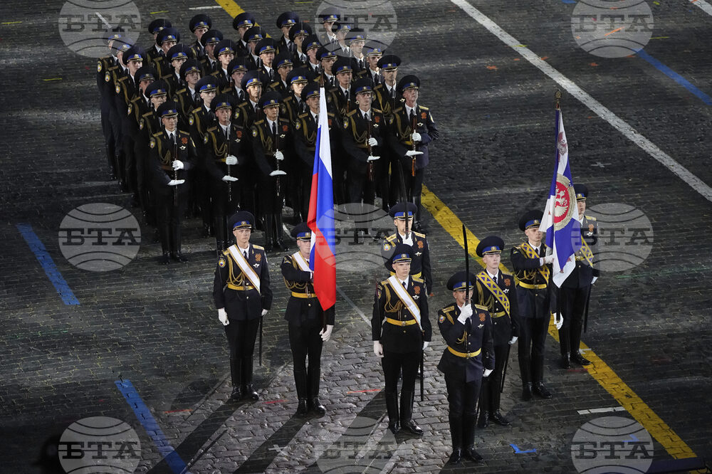 Russia Spasskaya Tower Military Festival