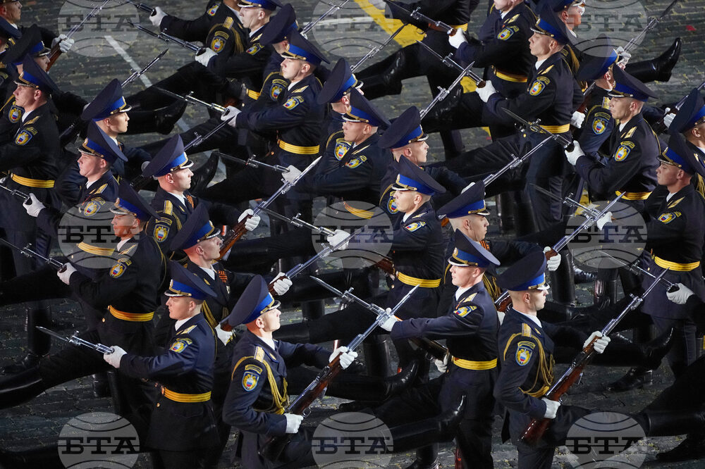 Russia Spasskaya Tower Military Festival