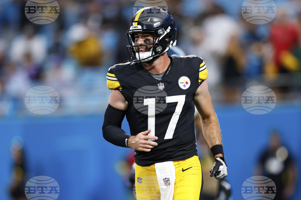 APTOPIX Steelers Panthers Football