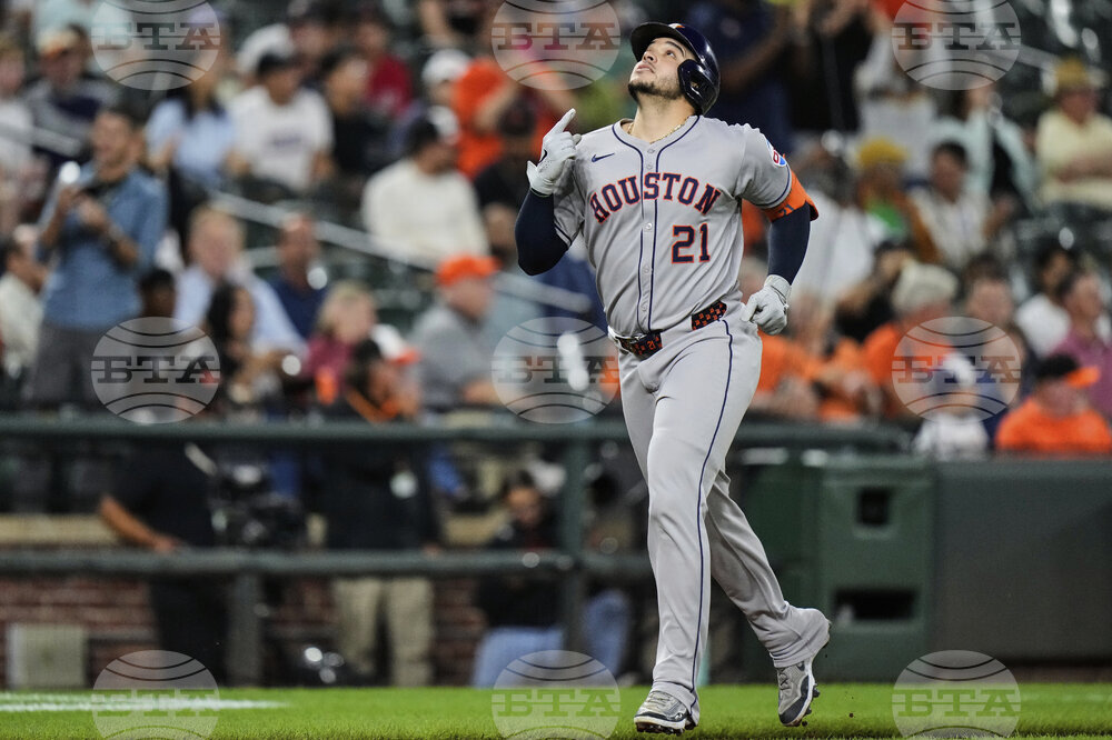 Astros Orioles Baseball