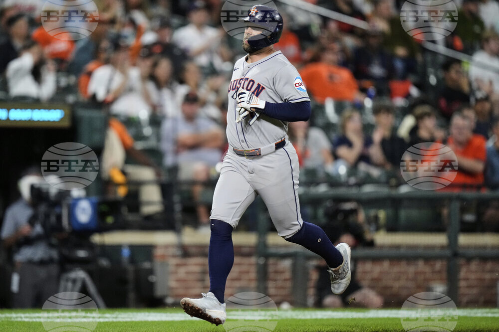 Astros Orioles Baseball