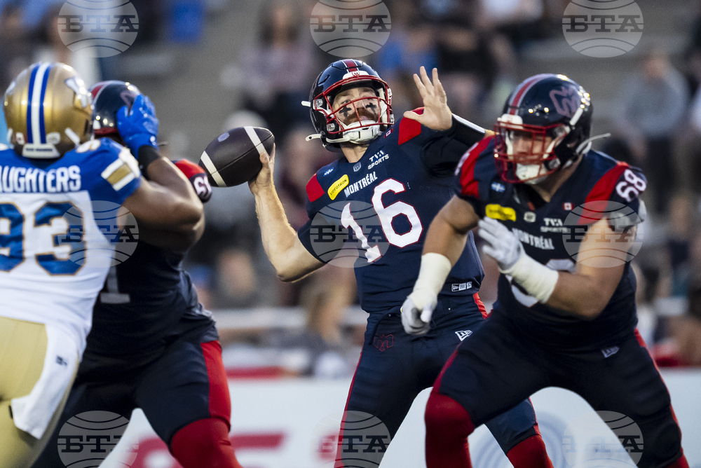 CFL Bombers Alouettes Football