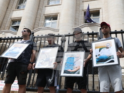 Съдебна палата - протест