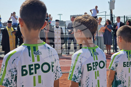 Стара Загора - лекоатлетическа писта - откриване