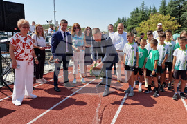 Стара Загора - лекоатлетическа писта - откриване
