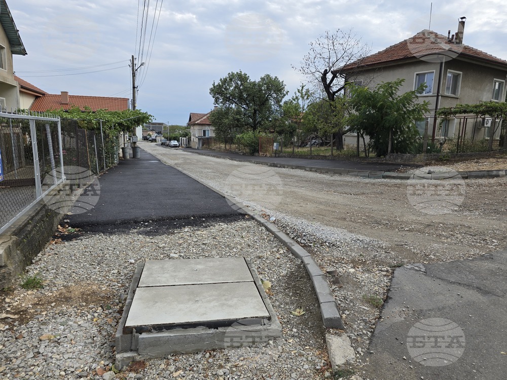 Ремонтът на пътната мрежа в квартал "Бистрец" във Враца е изпълнен над 80% 