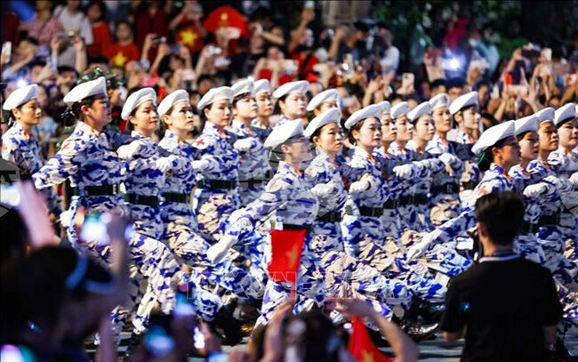 ВНА: В Ханой се проведе генерална репетиция на парада по случай националния празник на Виетнам