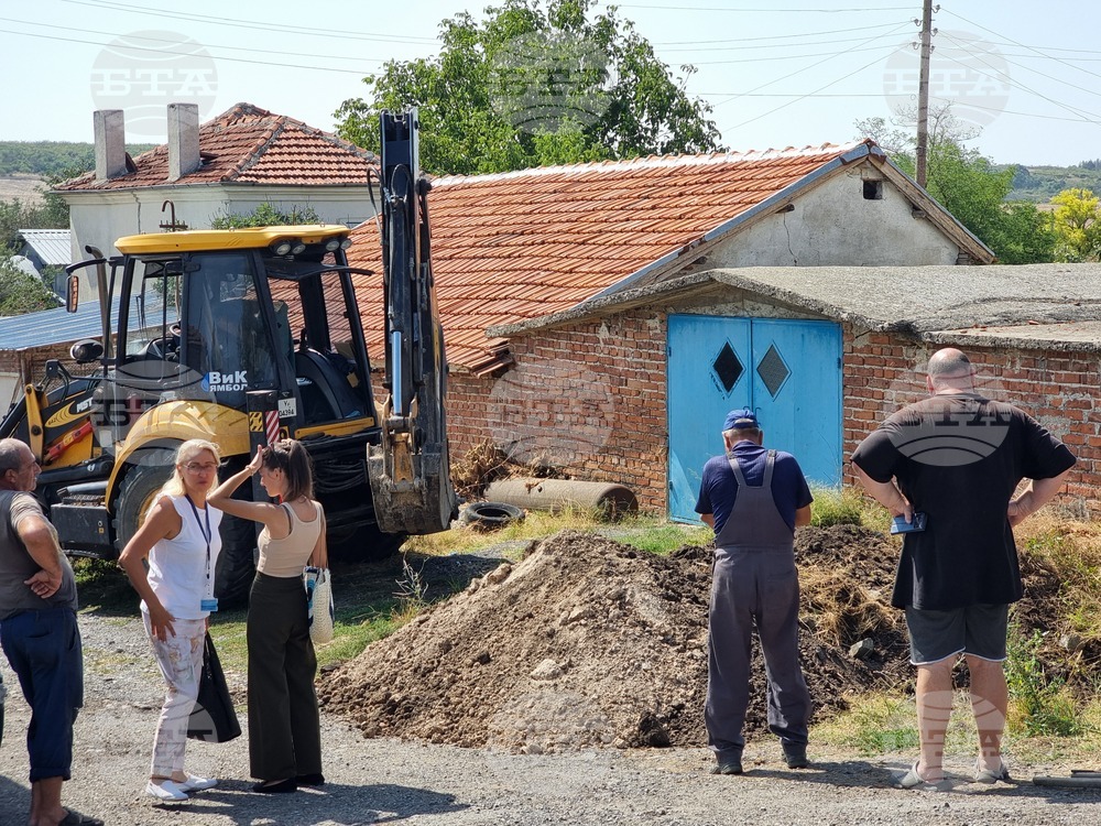 Установиха незаконно присъединена към водоснабдителната мрежа кравеферма в ямболското село Каравелово