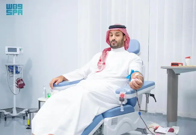 СПА: Саудитският престолонаследник даде начало на тазгодишната кампания за кръводаряване 